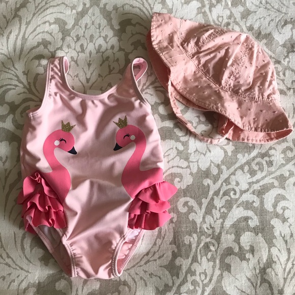 carters swan bathing suit